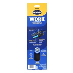 Dr. Scholl’s Work All-Day Superior Comfort Insoles 1 Pair (Pack of 2), Black
