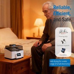 Hearing Aid Dryer / Dehumidifier / Charger – Heatless Drying & Quiet Operation