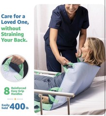 Improvia Positioning Bed Pad, Waterproof, Washable, 34″ x 52″