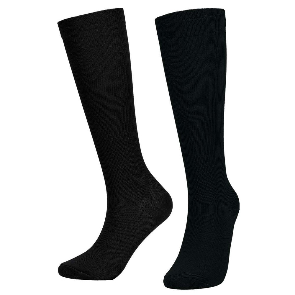 1-3pairs Unisex Compression Socks 20-30 mmhg Sports Knee High Running Fitness US
