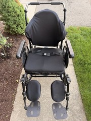 Ki mobility Focus CR Tilt In Space Manual Transport Wheelchair