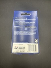 Brand New Walgreens Adjustable Ankle Wrap – One Size (Left or Right) Free Ship