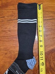 Bombas Compression Socks Lot Of 4 15-20MM Black Grey White Blue Honeycomb M NWOT