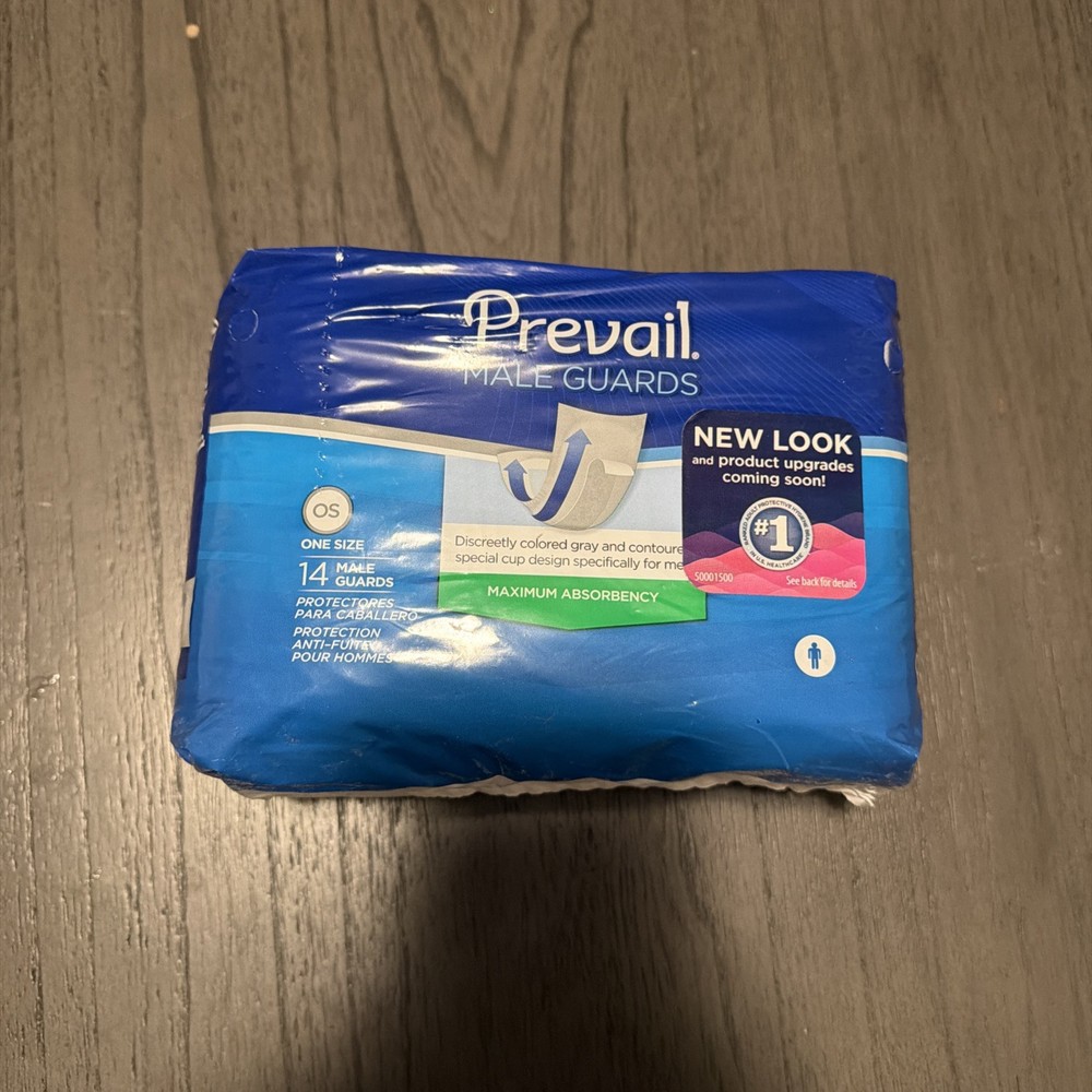 Prevail Incontinent Pad 12.5″ L Contoured 71 14 Ct