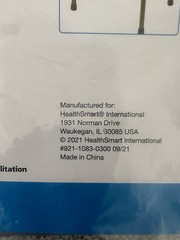 DMI Universal Walker Tray Gray Plastic 21 x 16 x 1 in 5 lb Cap 510-1083-0300