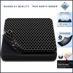 Thick Rectangular Gel Cushion for Enhanced Comfort and Heat Dissipation
