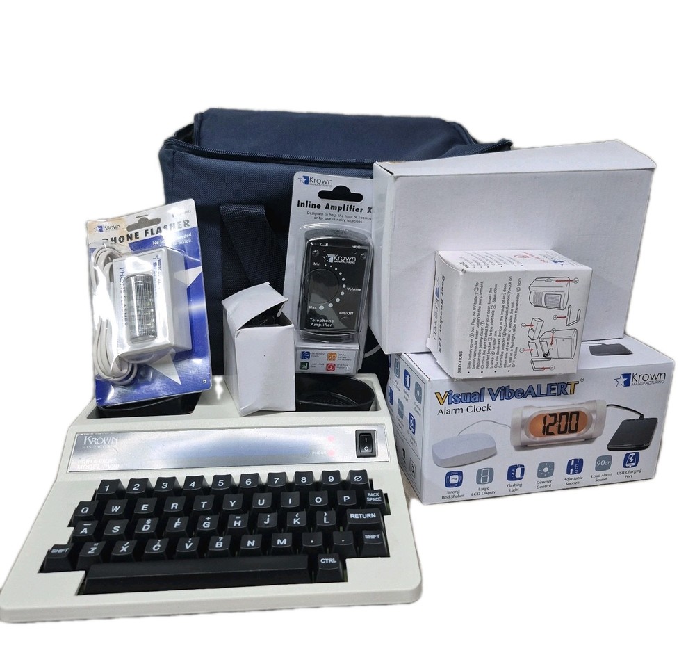 Krown PortaView compuTTY PV20 JR All-in-One Combo ADA Compliance Deluxe Kit
