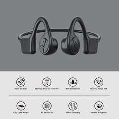 Bone Conduction Hearing Aids for Deafness Bluetooth Noise-Cancelling 4416