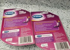 🌰 Dr. Scholl’s heel liners variety pack,Styles Step,Lot Of 2,New ‼️a