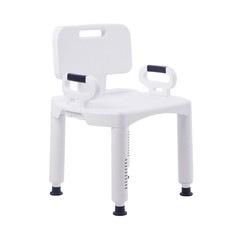 McKesson Bath Bench 21-1/4 Inch Seat Width 350 lbs. Weight Capacity 4 Ct