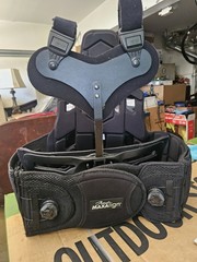 DeRoyal MaxAlign Back Brace LSO TSO BOA W/ Shoulder Strap Black – Universal Size