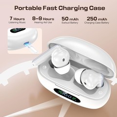 Effortless Listening with Rechargeable In-Ear Hearing Aids – Bluetooth Enabled