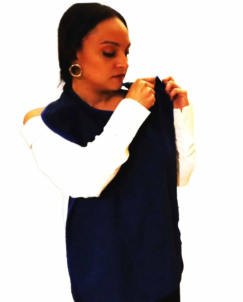 Adult Bibs Set of 3 Premium Quality Terry Cloth Reusable & Washable EZ On/Off