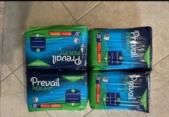 Prevail Per-Fit Adult Unisex Underwear-Medium-4Bags Of 20(80 Ct)