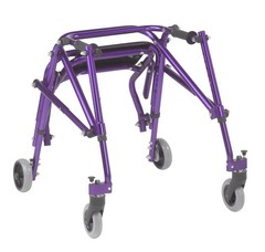 Inspired by Drive Nimbo 2G Lightweight Posterior Walker with Seat, Wizard Purple