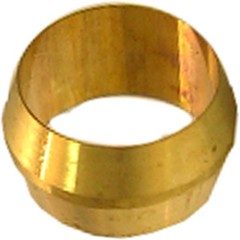 Lead-Free Brass Compression Sleeves 2-Pack, 5/16-Inch for Secure Connections