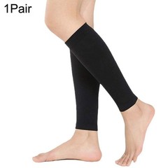 2x Unbranded Calf Compression Sleeves Leg Support Socks Shin Splint Varicose Vei