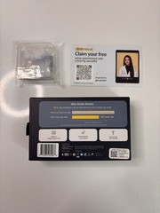 Audien Hearing ATOM X Rechargeable UV Cleaning CIC Hearing Aids Beige Both Ears