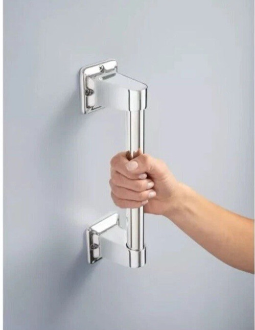 Delta DF509PC 9″ Assist Grab Bar in Polished Chrome, Supports Up to 300 lbs.
