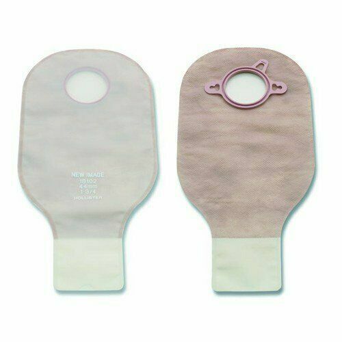 Hollister New Image Two-Piece Drainable Ostomy Pouch – Pack of 10 (18003)