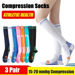 3color Vital Socks For Compression Socks 20-30mmHg Circulation Recover Stockings