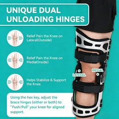 Knee Brace for Joint Pain,OA Support for Joint Degeneration, Pain Relief