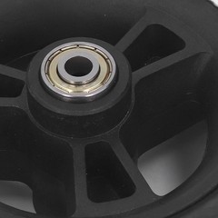 ­6in Wheelchair Wheel PU Non Slip Wear Resistant Strong Bearing Capacity Walker