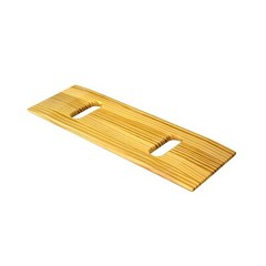 Fablife 50-3004 Transfer Board, 2 Handgrips, 8″ x 24″ 8″ X 24″ Wood – 2 Cutouts