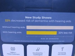 NEW Audien Hearing ATOM one 1 Wireless Rechargeable OTC Hearing AIDS