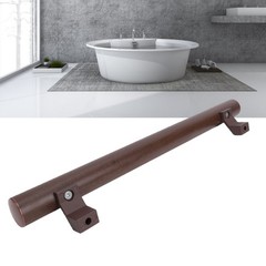 18.9 Inch Anti Slip Safety Shower Handle For Bathroom Walnut Color