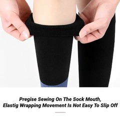 Calf Sleeves Leg Support Compression Socks Running Shin Splint Varicose Vein