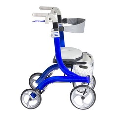 Rollator Drive Medical Nitro Blue 10 Inch