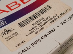 Asstd PDC Healthcare, Delta, other medical hospital labels, %/Biohazard/IV/more