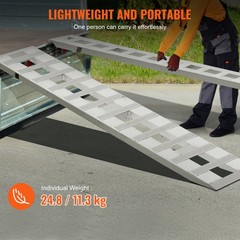 6000lb 72″x15″ Aluminum Loading Ramps for Truck SUV ATV UTV Heavy Duty