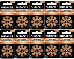 Duracell Hearing Aid Batteries: Size 312 *Child Resistant Pack* (80 Batteries)
