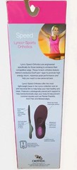 Aetrex L705 Womens Speed Lynco Orthotics w Metatarsal Support Med/High Arch SZ 9