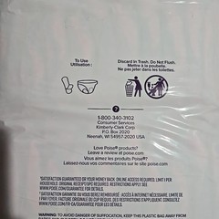 Poise Overnight in Underwear Pads for Leaks 8 Drop Extra Coverage 36 Count New