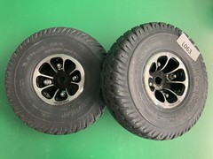 Dark Gray Drive Wheel Assembly for the Pride J6 Power Wheelchair #L063