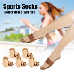 5 Pairs Copper Compression Socks 20-30mmHg Graduated Support Mens Womens S/M-XXL