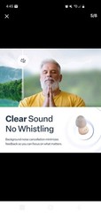 Audien Hearing ATOM PRO 2 Wireless Rechargeable OTC Hearing Aids New Open Box
