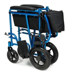Everest & Jennings Deluxe Transport Wheelchair, Steel Frame & Upgraded…