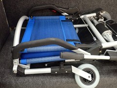 ZINGER 08300 BLU 02 Folding Power Chair, 275lbs Capacity*