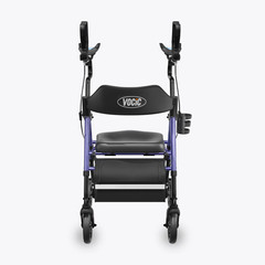 Z22 Upright Walker with Adjustable Armrests Purple