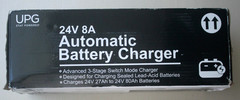 UPG 24 Volt 8.0 Amp XLR 24BC8000T-5 Automatic Battery Charger