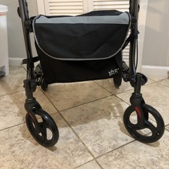 Vive Mobility Upright Rollator – Walker w/Foldable Seat-PICK UP ONLY