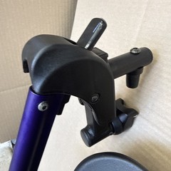 PAIR – Quickie Iris Tilt In Space Manual Wheelchair Elevating Legrest Footrest