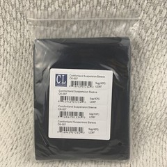 NEW Comfortland CK-007 Knee Brace Suspension Sleeve L2397 Black Comfort Land