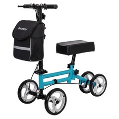 Deluxe Medical Knee Scooter Steerable Knee Walker 4 Wheels for Foot Injuries Aid