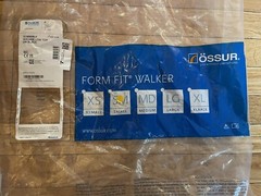 NEW Ossur Formfit Walking Boot Fracture Sprains Pneumatic Technology Short Small