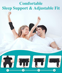 Elbow Brace for Cubital Tunnel, Ulnar Nerve Entrapment Brace, Adjustable